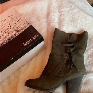 🖤Kenzie brown zipper healed boots